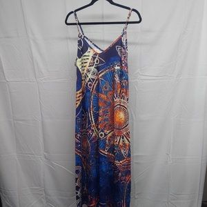 NWOT. Size Medium  BOHO  Maxi dress.